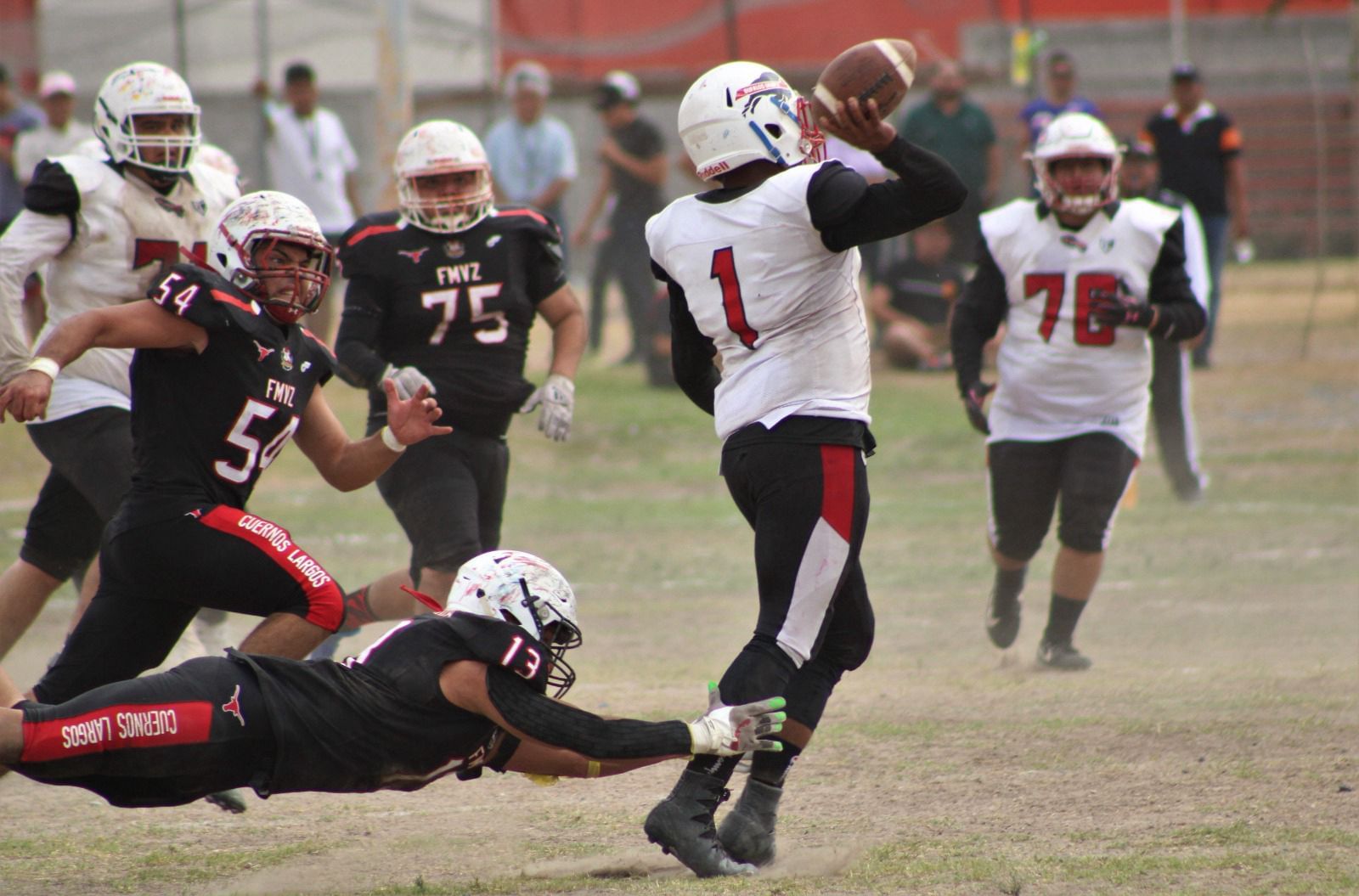 Lista J1 de Intermedia, en Futbol Americano de la UAT
